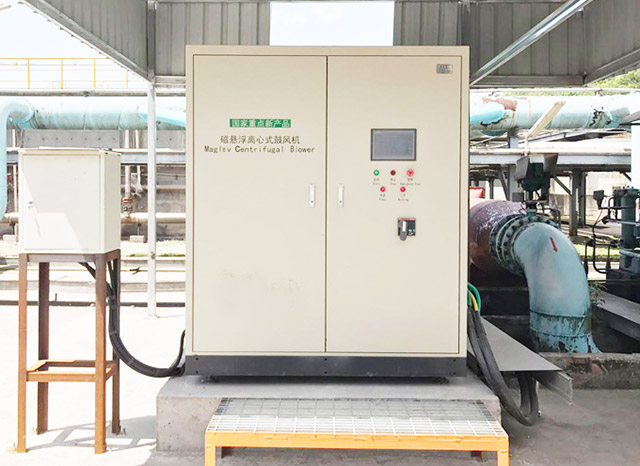 弗洛德磁懸浮鼓風機無需設備基建即可運行，操作簡單！