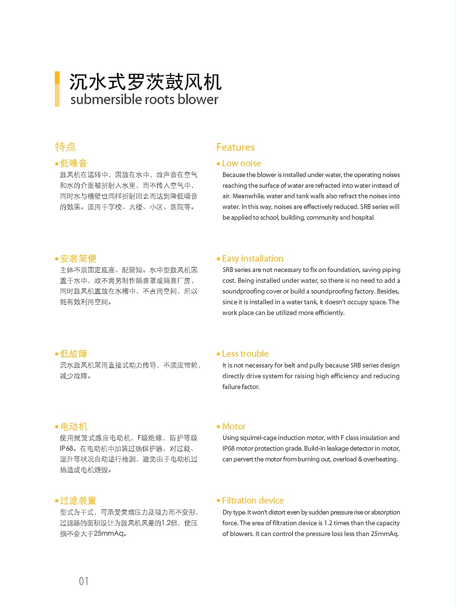 沉水式羅茨鼓風機1